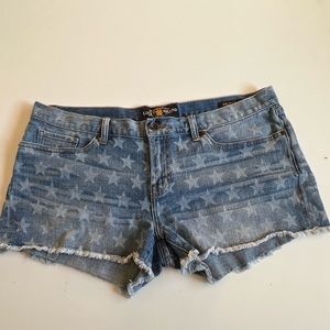 Lucky Brand Vintage Riley Cut Off Shorts SZ 14/32